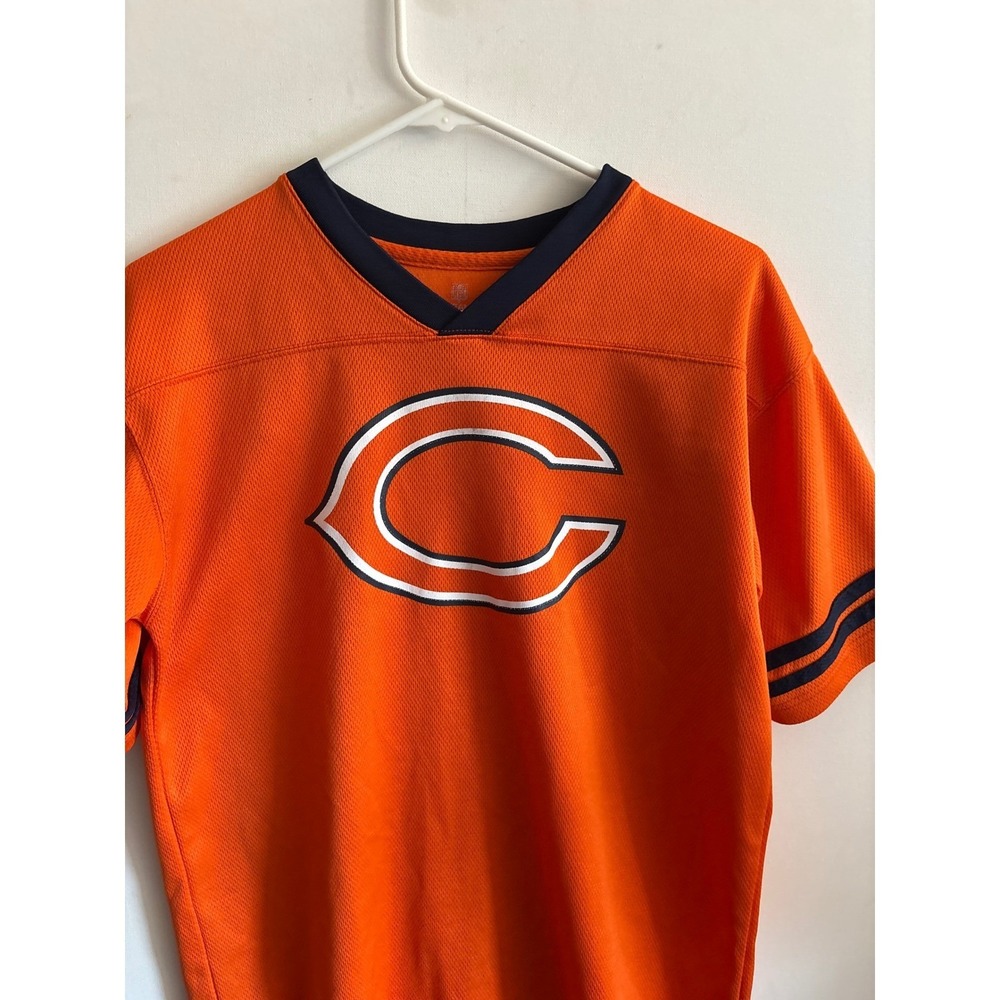 NFL Team Apparel Chicago Bears Orange Jersey Football Shirt Size XL - Picture 2 of 6